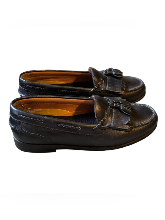 Skechers Richmond Black Leather Tassel Slip-On Loafers Mens Size 9 main image 9